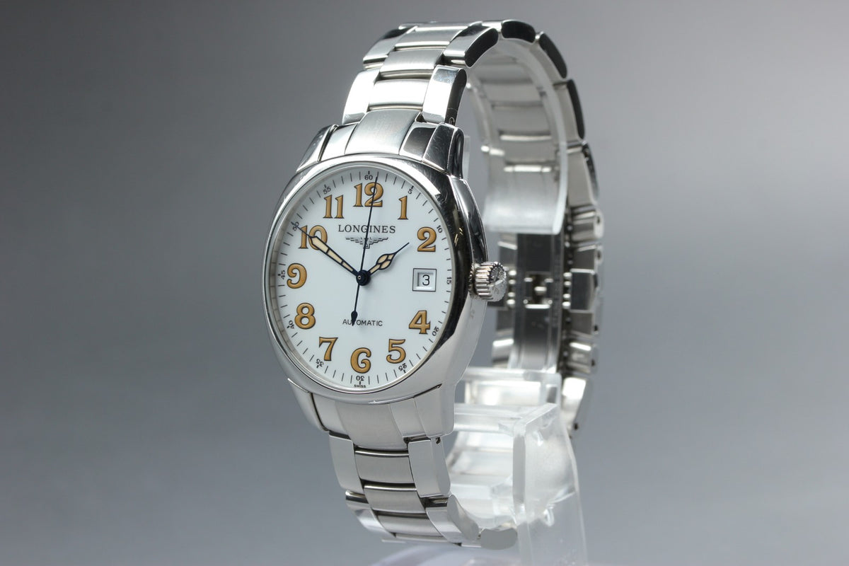 LONGINES Spirit L2.699.4 White Dial Automatic Date 36mm Men's Watch
