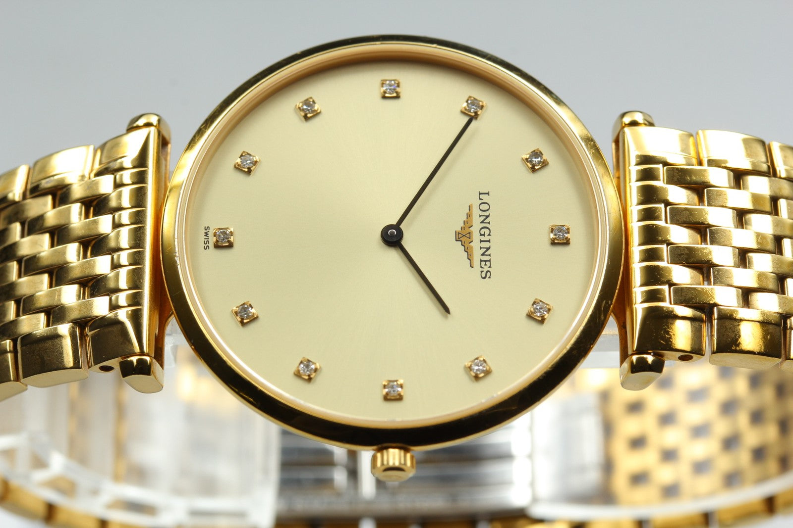 [Exc+5] Longines La Grande Classique L4.709.2 Diamond 32mm Quartz Men's Watch
