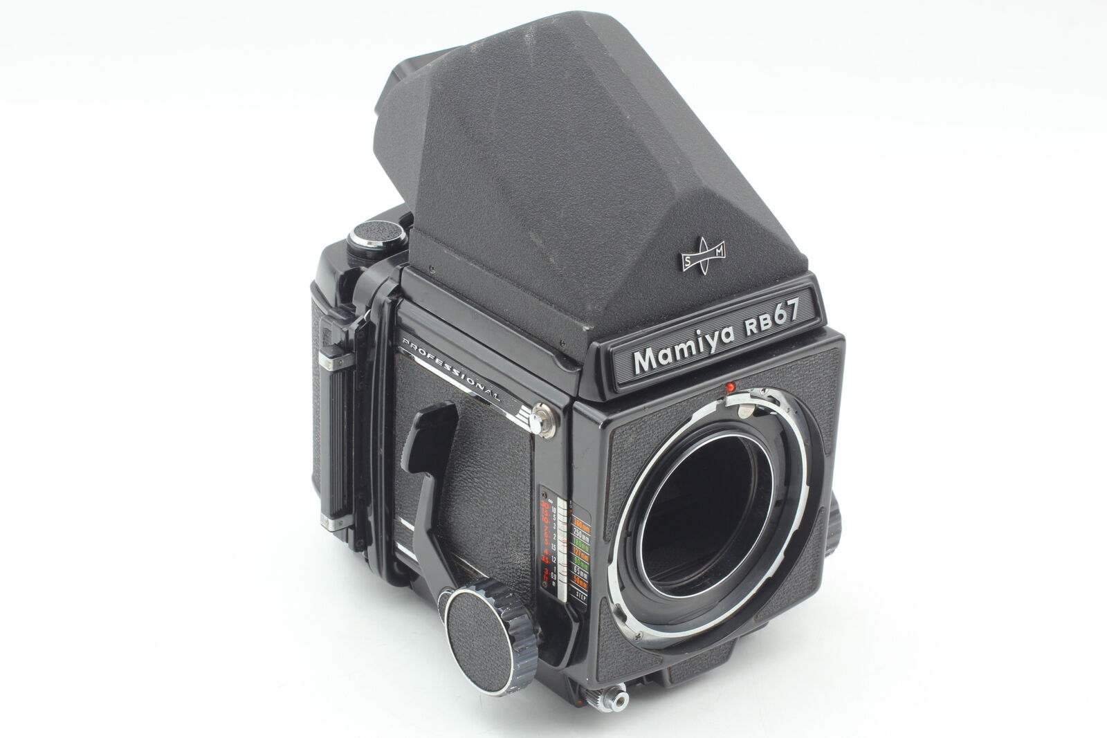 [Exc+5 w/Hood] Mamiya RB67 Pro Film Camera + Sekor C 180mm f4.5 Lens From JAPAN