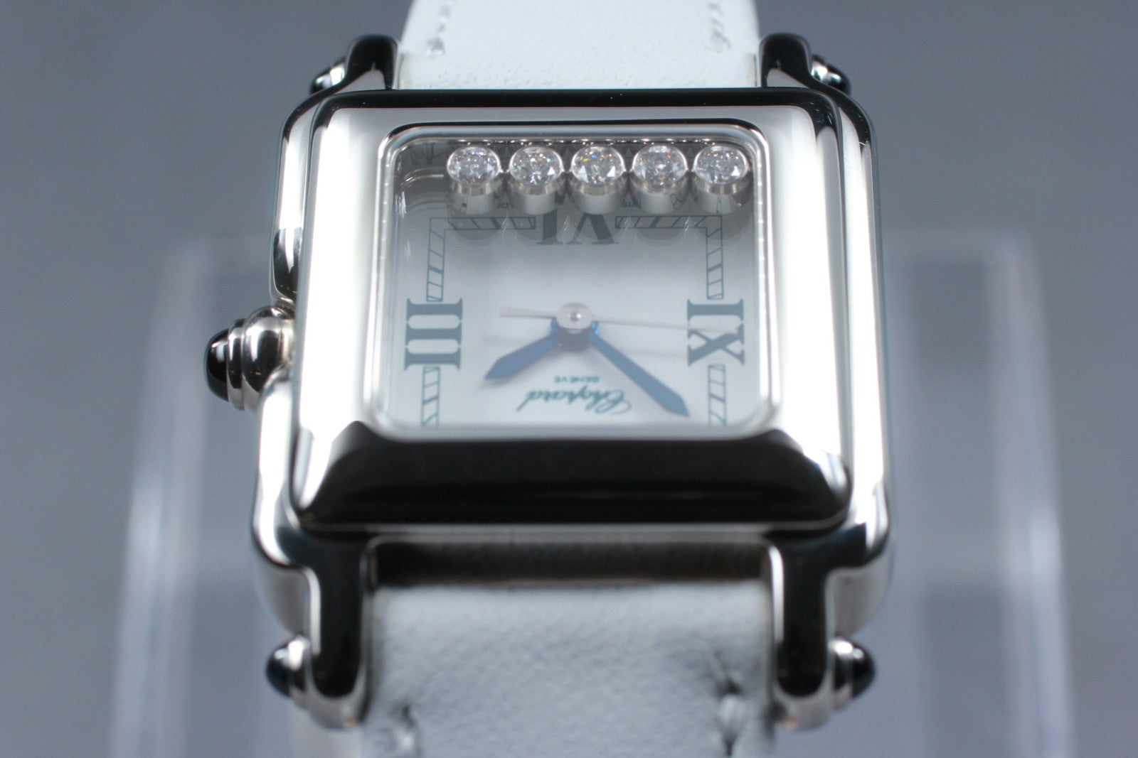 [Exc+5 Box] Chopard Happy Sport 27/8892-23 Diamond White Quartz Women’s Watch