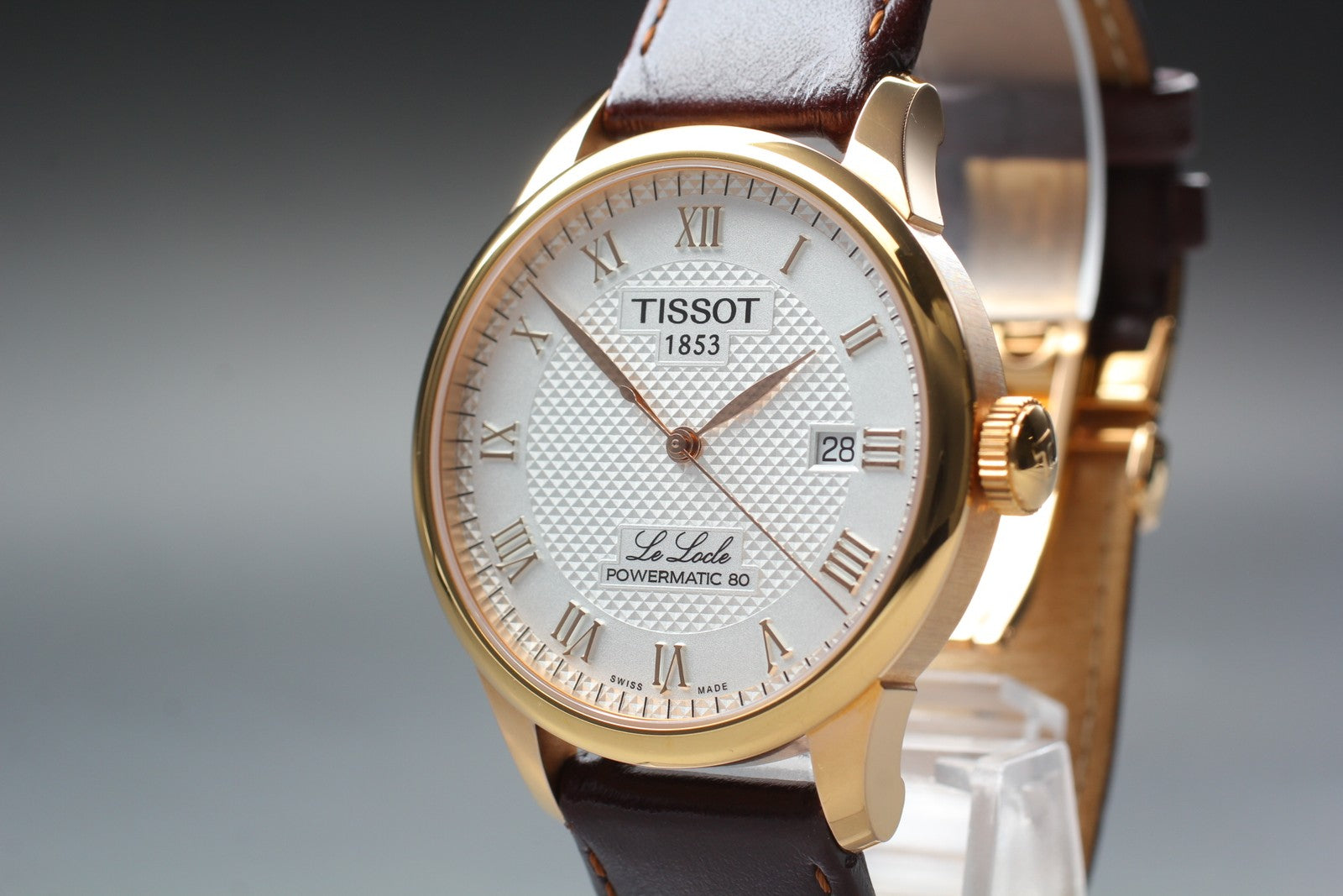 TISSOT Le Locle Powermatic 80 T006407B Automatic Men's Watch 39mm JAPAN Box