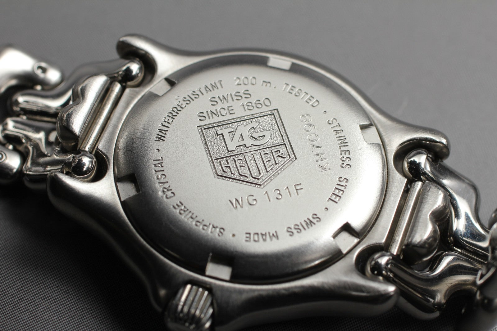 RARE[Exc+5] TAG Heuer SEL Professional WG131F Purple Women's Quartz Watch 28mm