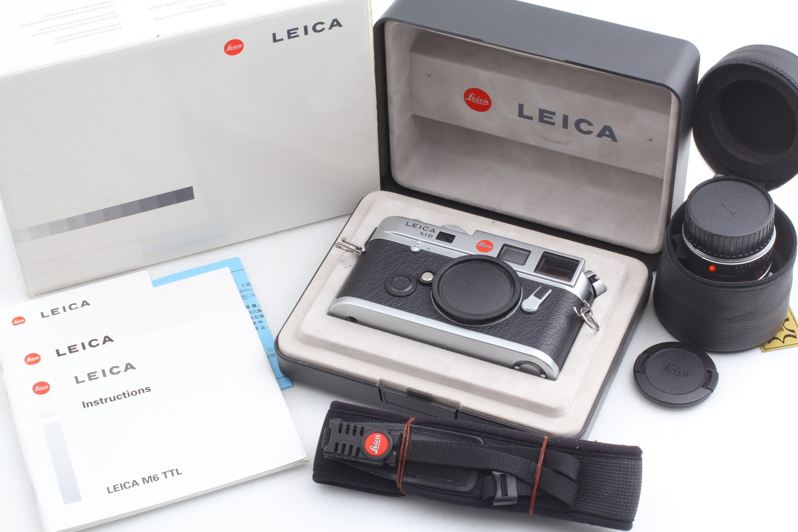 [Top MINT] Leica M6 TTL 0.72 Film Camera + SUMMICRON-M 35mm f/2 ASPH Lens JAPAN