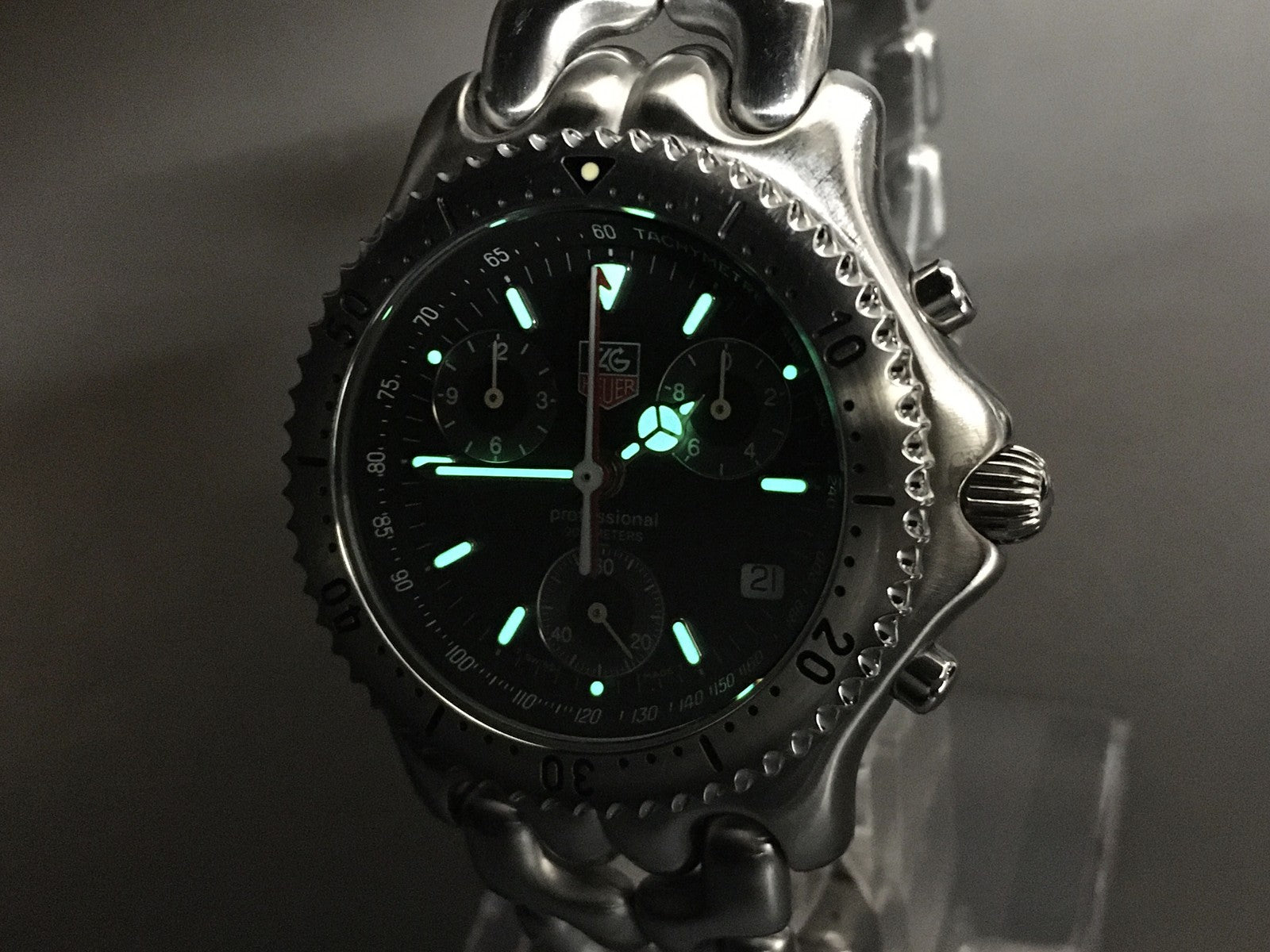 [ Limited ] TAG Heuer S/el Chronograph CG1118 Leonardo Nascimento Men's Qz Watch