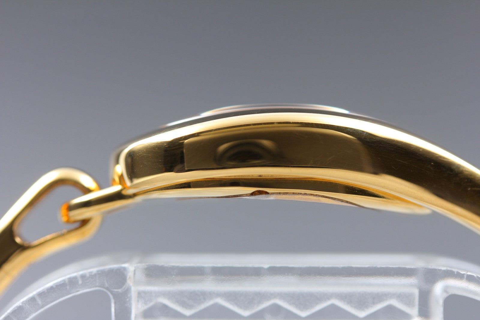 [Exc+5 Box] Gucci 103 Horsebit Gold Floral Dial 21 mm Woman's Quartz Watch