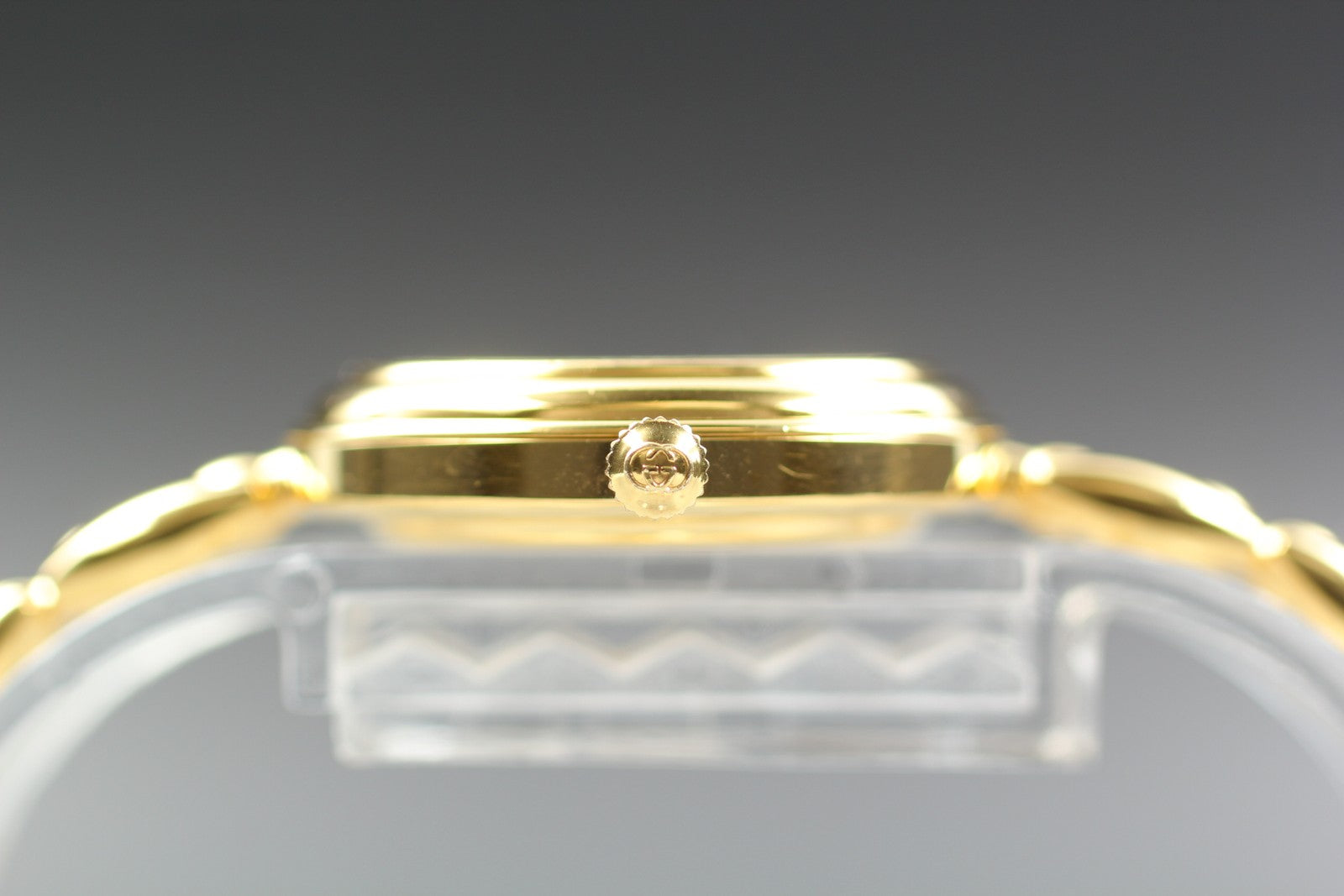Vintage Gucci Change Bezel 11/12.2 Gold 26mm Bracelet Women's Quartz Watch