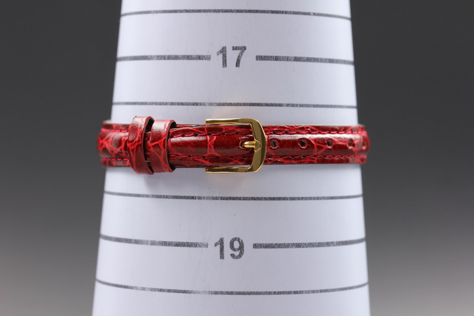 Vintage[Near MINT- Box] Cartier Must Colisee Vermeil 590002 Red Women's Qz Watch