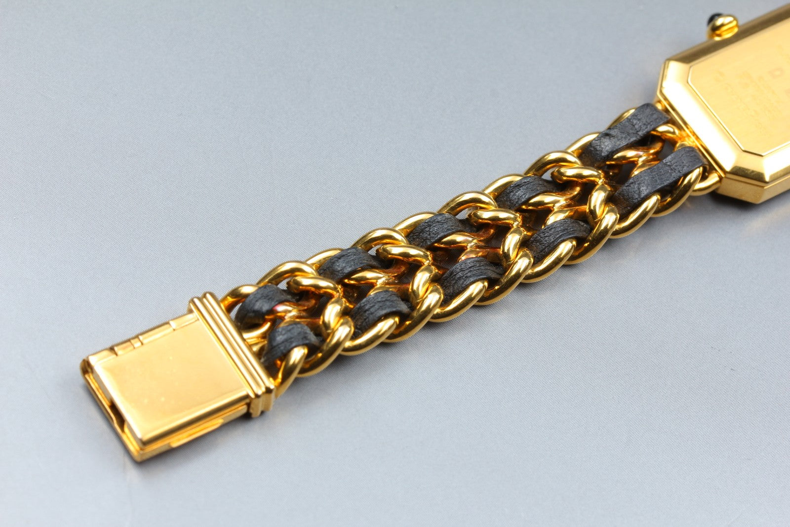 [Overhauled] CHANEL Premiere L Size Black Dial Gold 20mm Quartz Women’s Watch