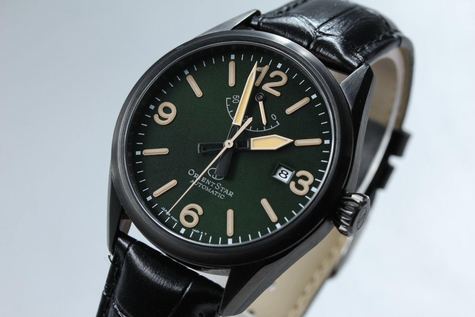 ORIENT STAR F6N4-UAH0 Green Dial Date Automatic Men's Watch 41mm N MINT*Box
