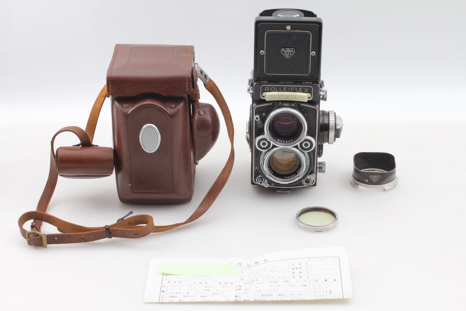 Cla'd [Near MINT] Rolleiflex 2.8F Planar 80mm f2.8 TLR Film Camera 6x6 JAPAN