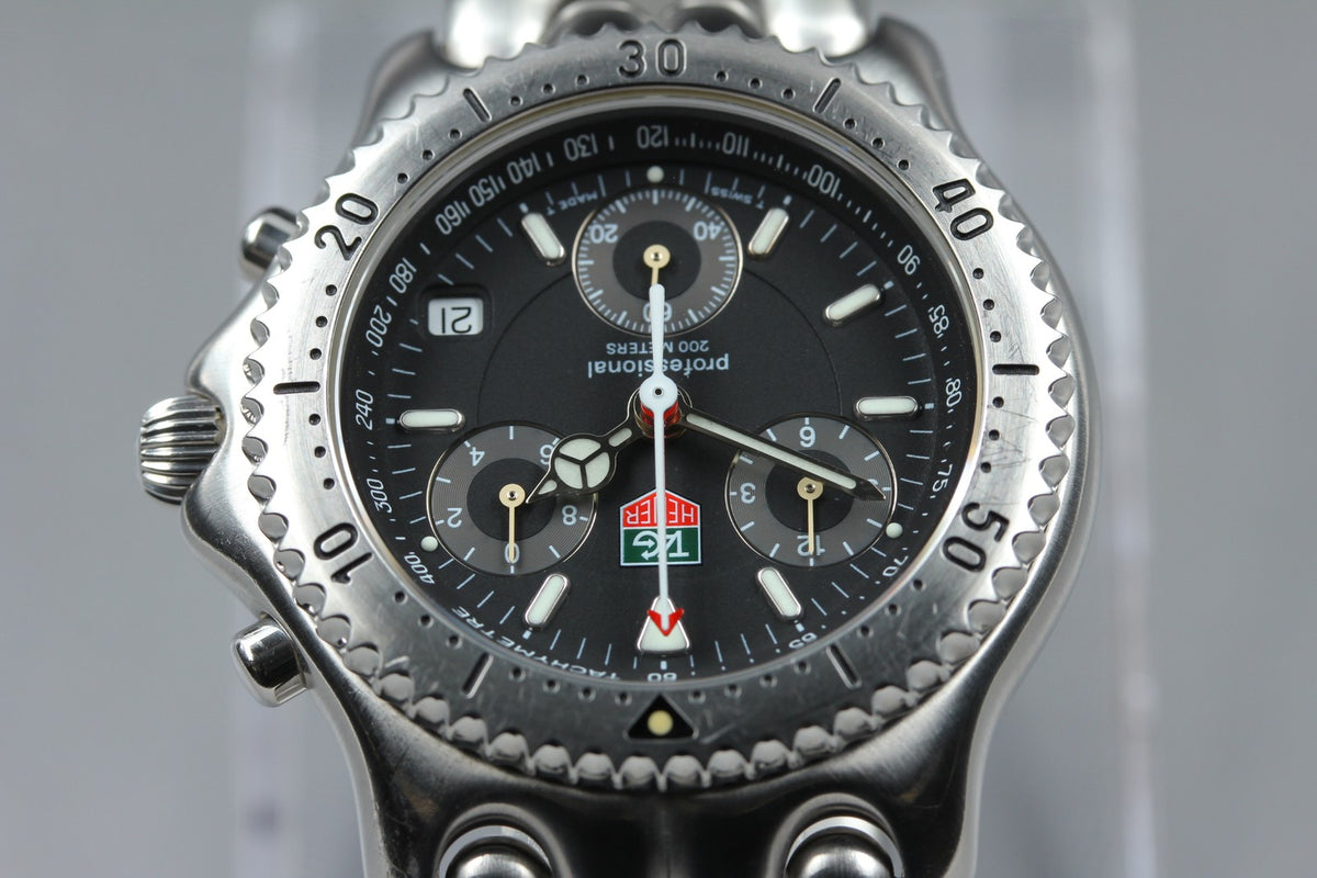 [ Limited ] TAG Heuer S/el Chronograph CG1118 Leonardo Nascimento Men's Qz Watch
