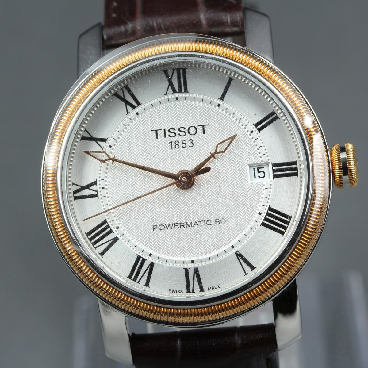 TISSOT Bridgeport Powermatic 80 T097407A Automatic Men's Watch 40mm JAPAN Box