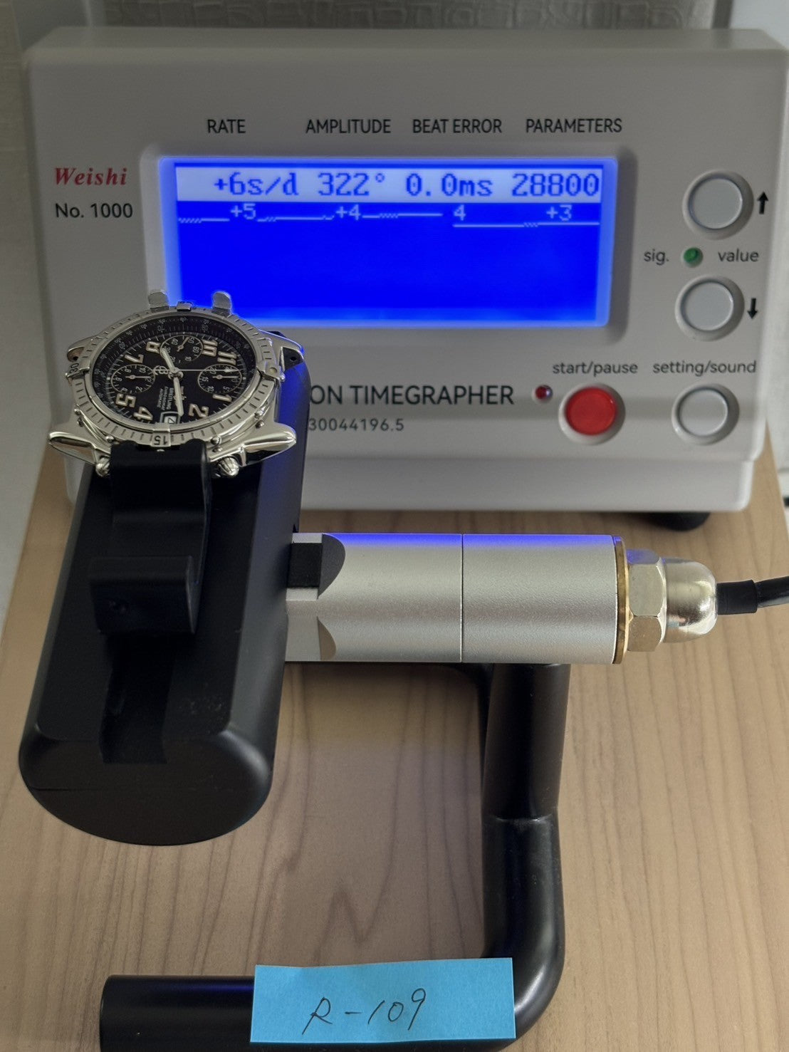 [Exc+5] Breitling Chronomat A13050.1 Black Dial Automatic 39mm Men's Watch JAPAN