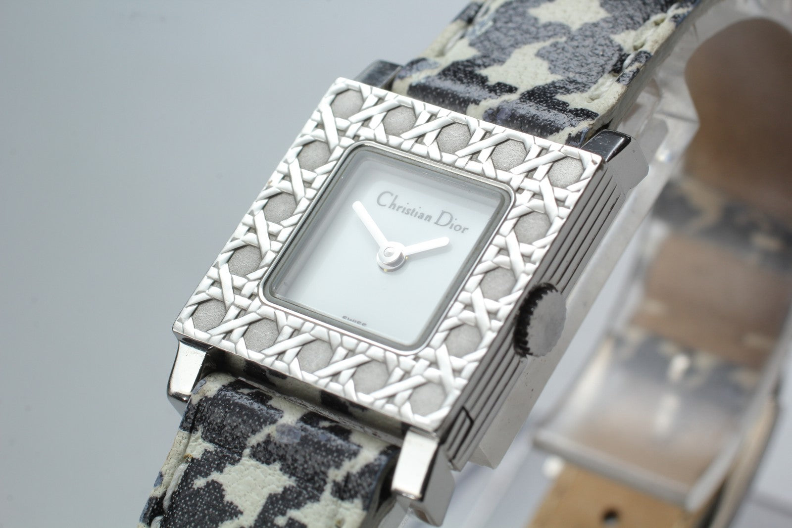 Christian Dior D60-109 La Parisienne Silver 19mm Women's Quartz Watch [w /Box]