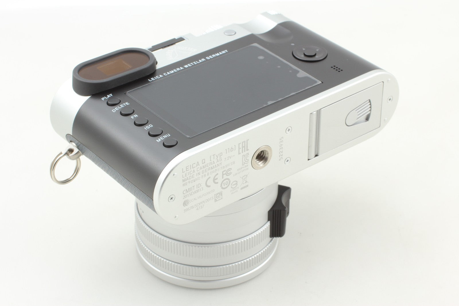 Rare Limited Edition [NOS Top MINT] Leica Q Globe Trotter Navy Blue From JAPAN