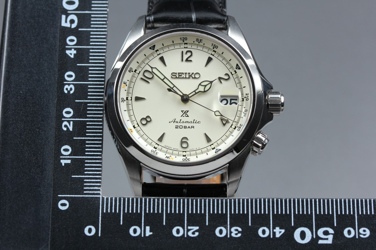 SEIKO Prospex Alpinist 6R35-00E0 SBDC089 Ivory Dial Automatic Men's Watch JAPAN