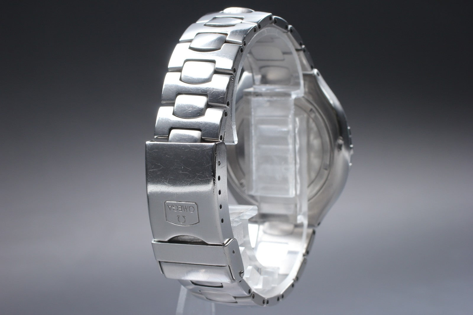 [Exc+5] OMEGA Seamaster 200m 396.1052 Cal.1438 36mm Black Quartz Men's Watch