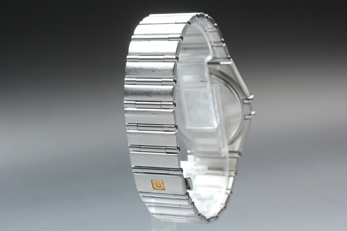 New Batt Vintage OMEGA Constellation Cal.1512 Quartz Men's Watch 33mm From JAPAN