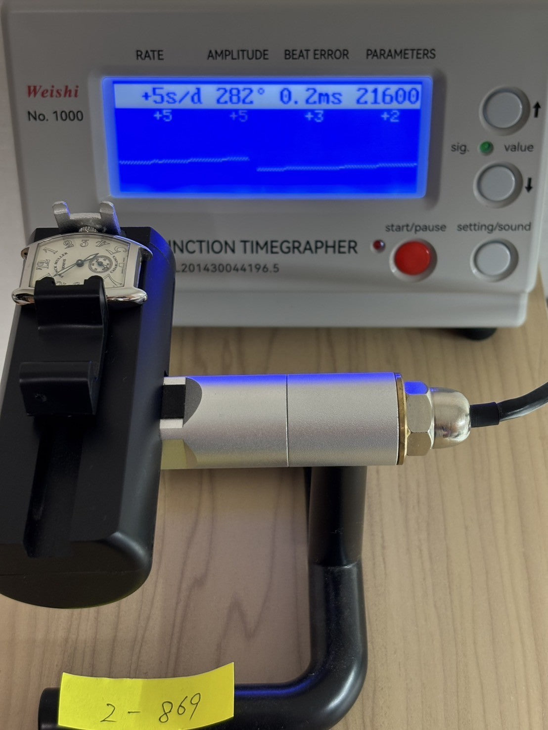 [Near MINT Box] Franck Muller Tonneau Curvex 1750S6 Silver Manual Women's Watch