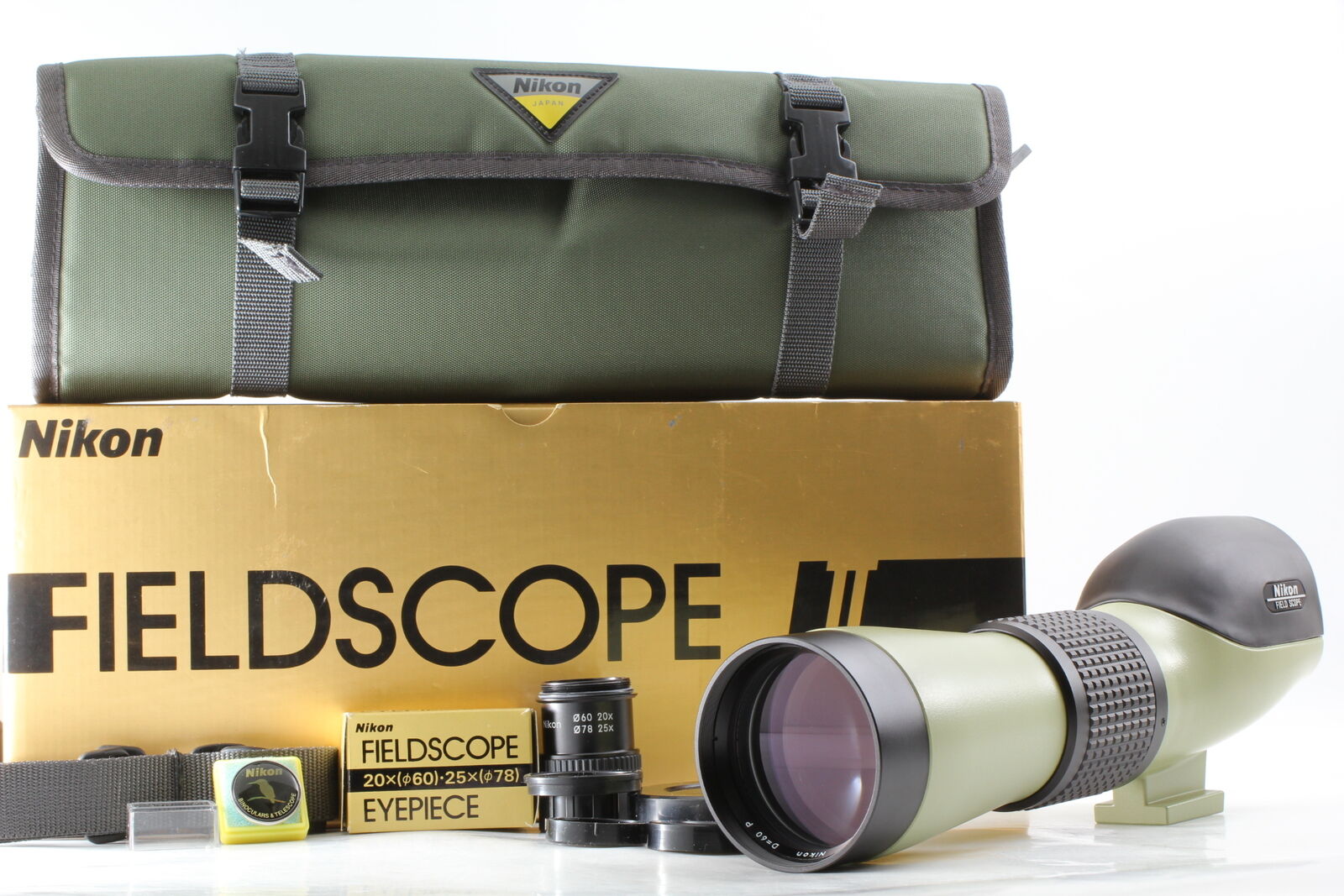 [ BOXED Near MINT ] Nikon Fieldscope Field Scope II D60 20x Eyepiece From JAPAN