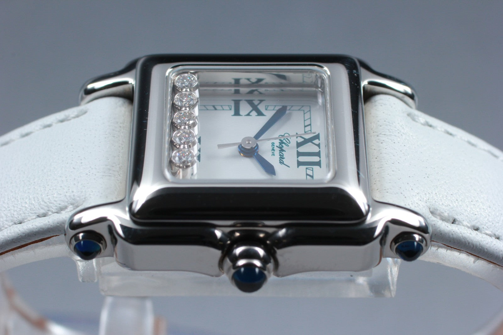 [Exc+5 Box] Chopard Happy Sport 27/8892-23 Diamond White Quartz Women’s Watch