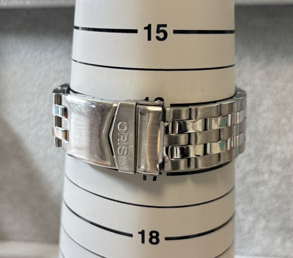 [Exc+5] ORIS Big Crown 7501 Silver Black Day/Date 35mm Automatic Men's Watch