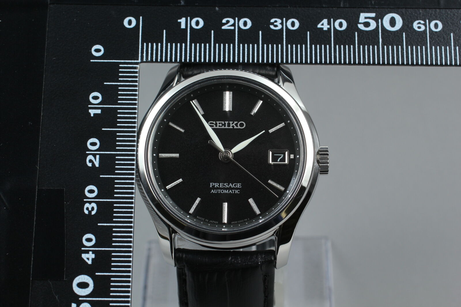 [Near MINT] SEIKO Presage 4R35-03L0 SARY149 Black Dial Men's Watch AT From JAPAN