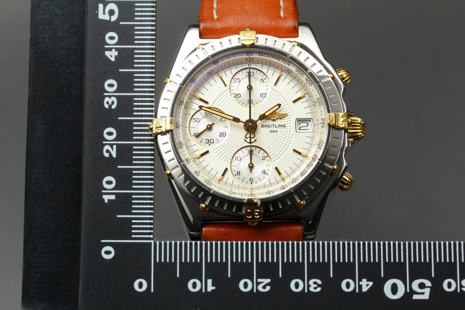 Exc+5 Box BREITLING Chronomat Bicolore B13050.1 Chronograph 39mm AT Men's Watch