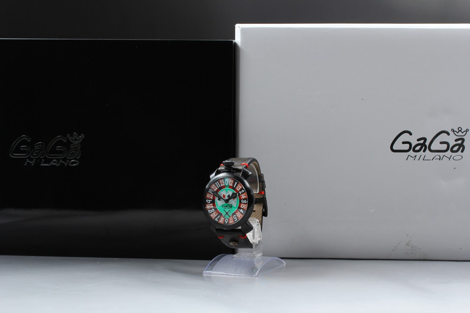 GaGa MILANO Manuale 48 Limited to 500 Automatic Men's Watch 48mm JAPAN Box