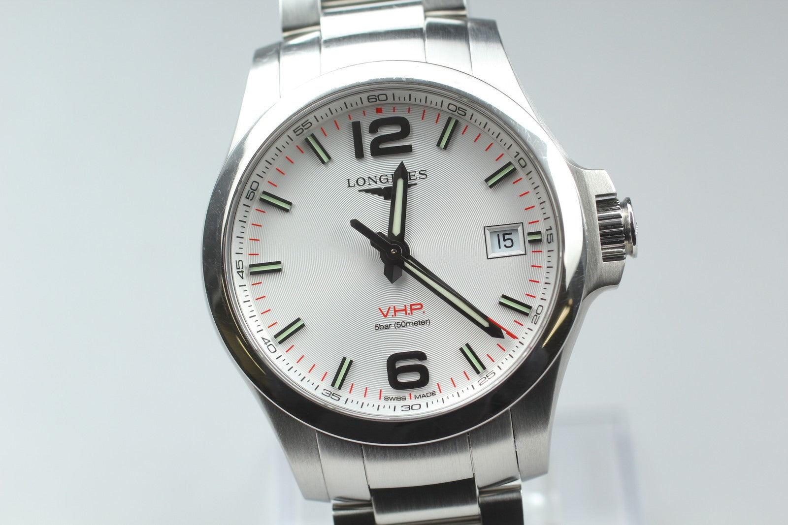 [N MINT Box] Longines Conquest VHP L3.716.4 Perpetual Men's Quartz Watch JAPAN