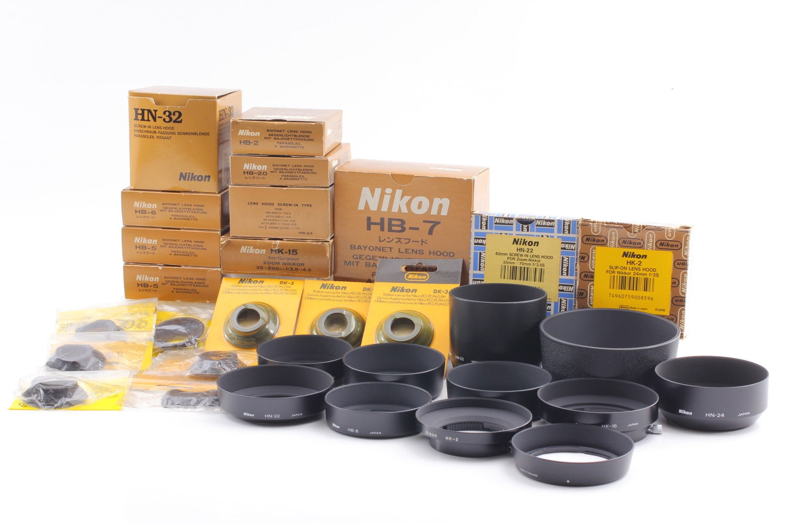 [NOS Top MINT] Nikon HB-2 HB-5 HB-6 HK-15 HB-7 HN-22 HN-32 HN-24 DK-3 DK-6 JAPAN