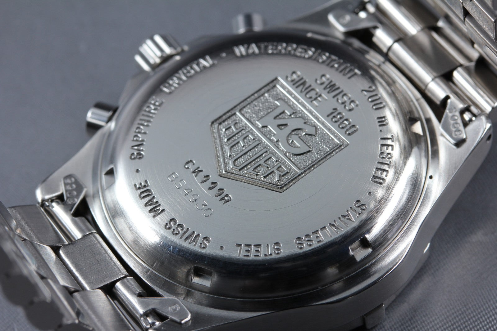 Exc+5*Box TAG HEUER Regatta CK111R White Dial Quartz Men's Watch 39mm From JAPAN
