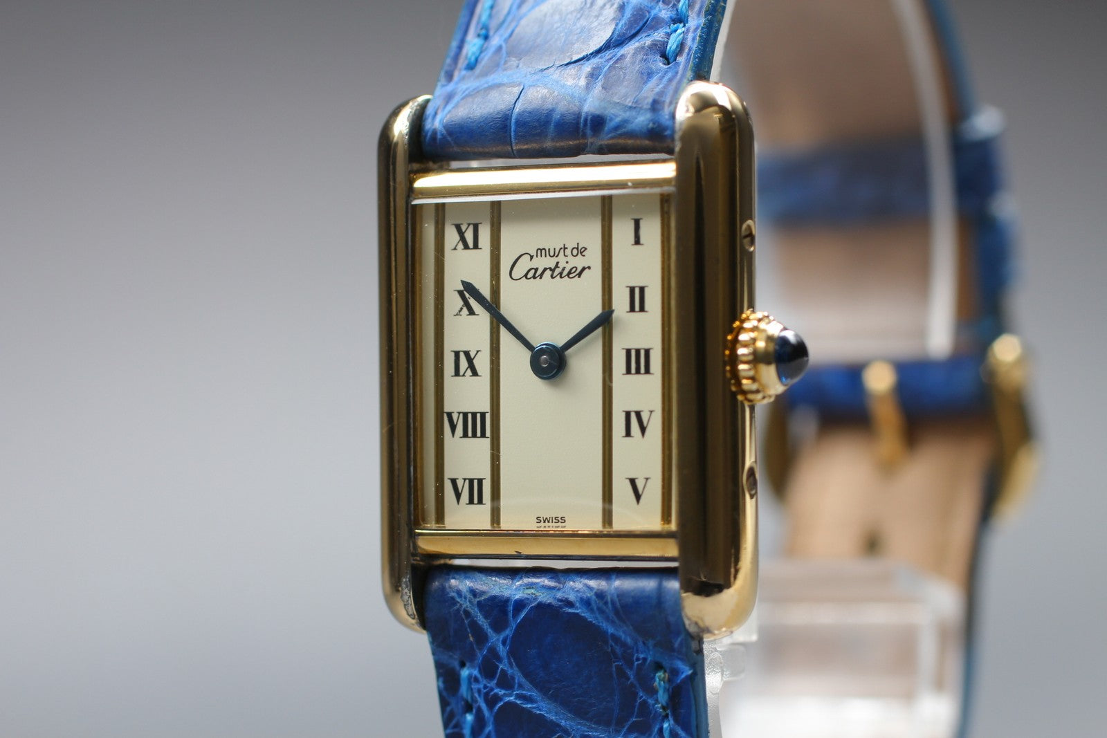 Vintage [Exc+5] Cartier Must de Cartier Tank 5057001 SM 20mm Women's Qz Watch