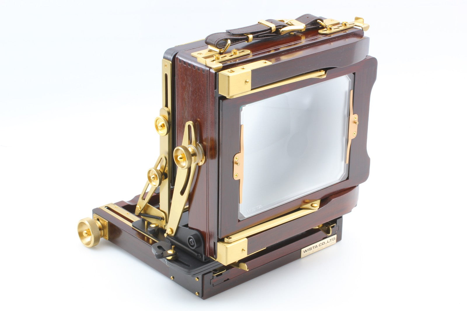 NOS [Top MINT] Wista Field 45 DX Rose Wood 4x5 Film Camera From JAPAN