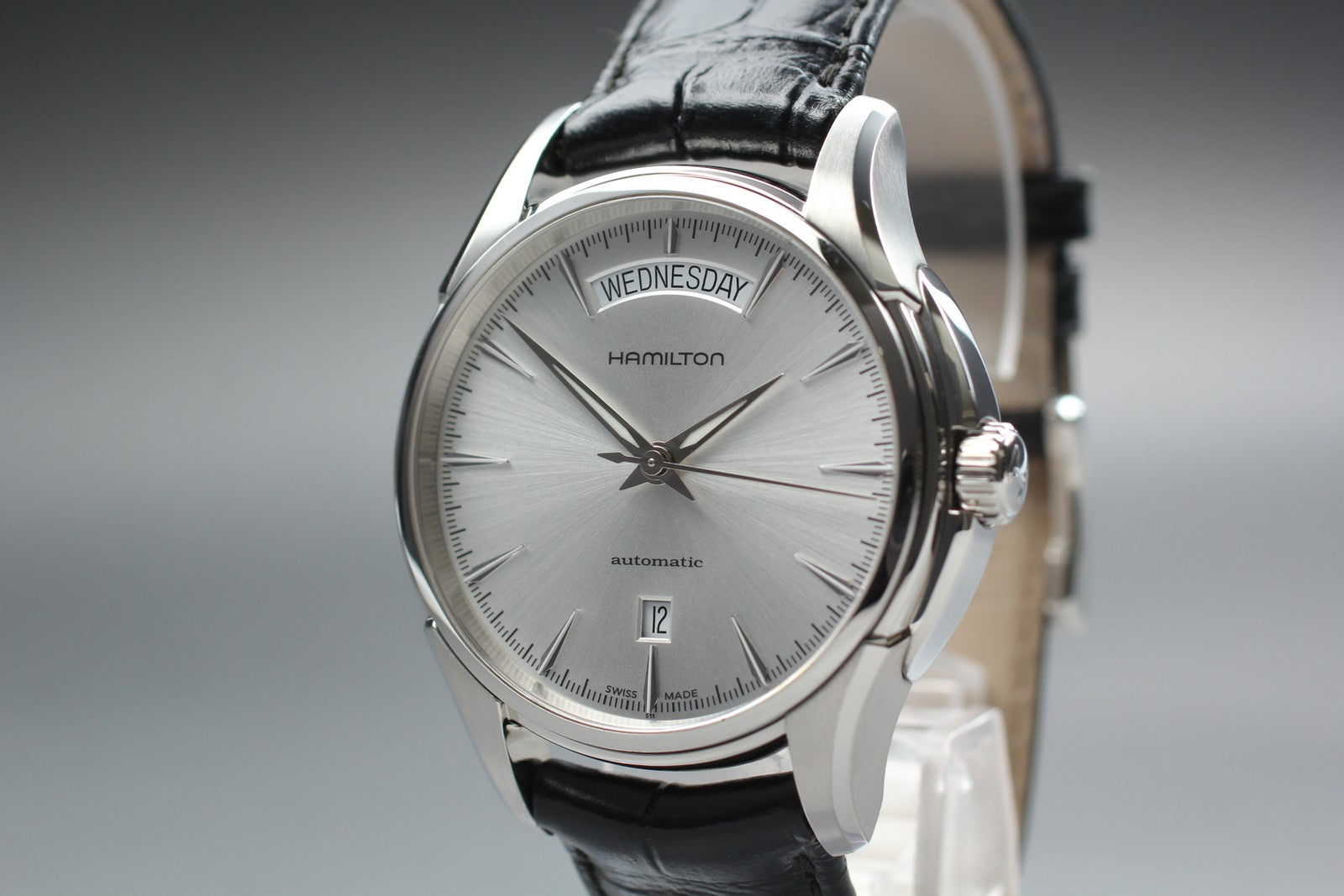 Hamilton Jazzmaster H325051 Day/Date Automatic Men's Watch 40mm JAPAN Box