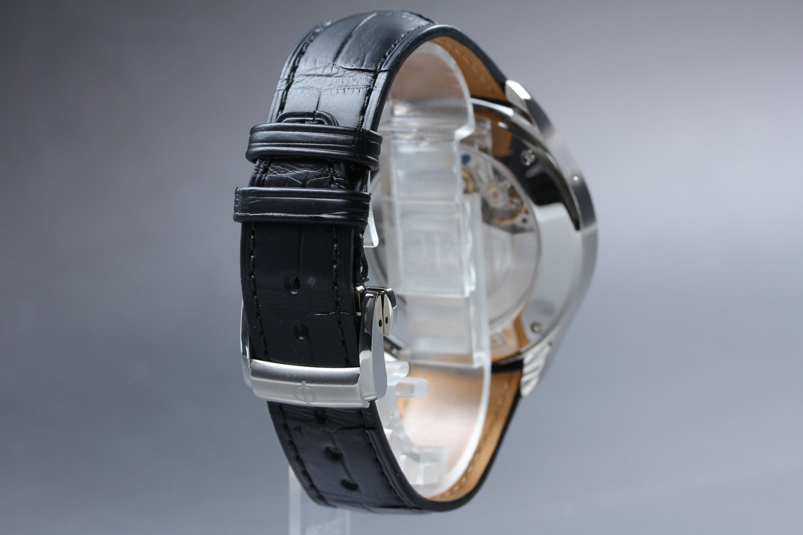 BAUME＆MERCIER Clifton 65793 Automatic Silver Men's Watch 42mm JAPAN N MINT*Box