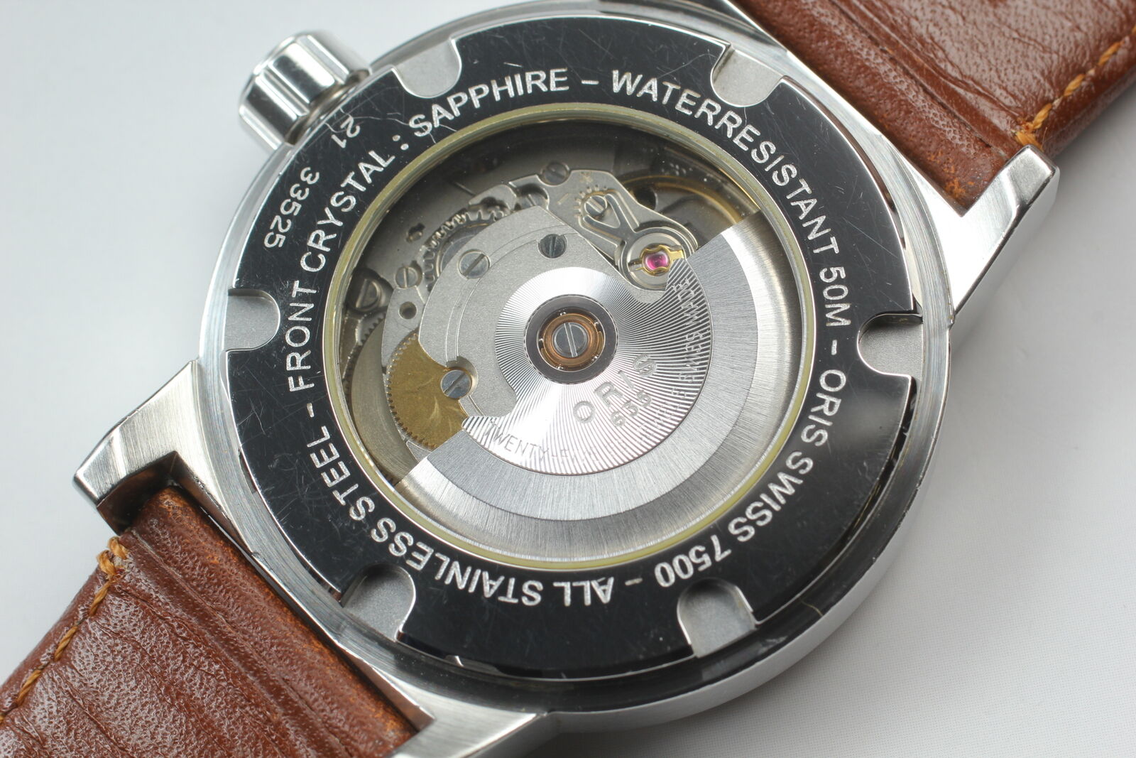 [Exc+5] ORIS Big Crown 7500 Silver Automatic Day/Date 40mm 25J Men's Watch JAPAN