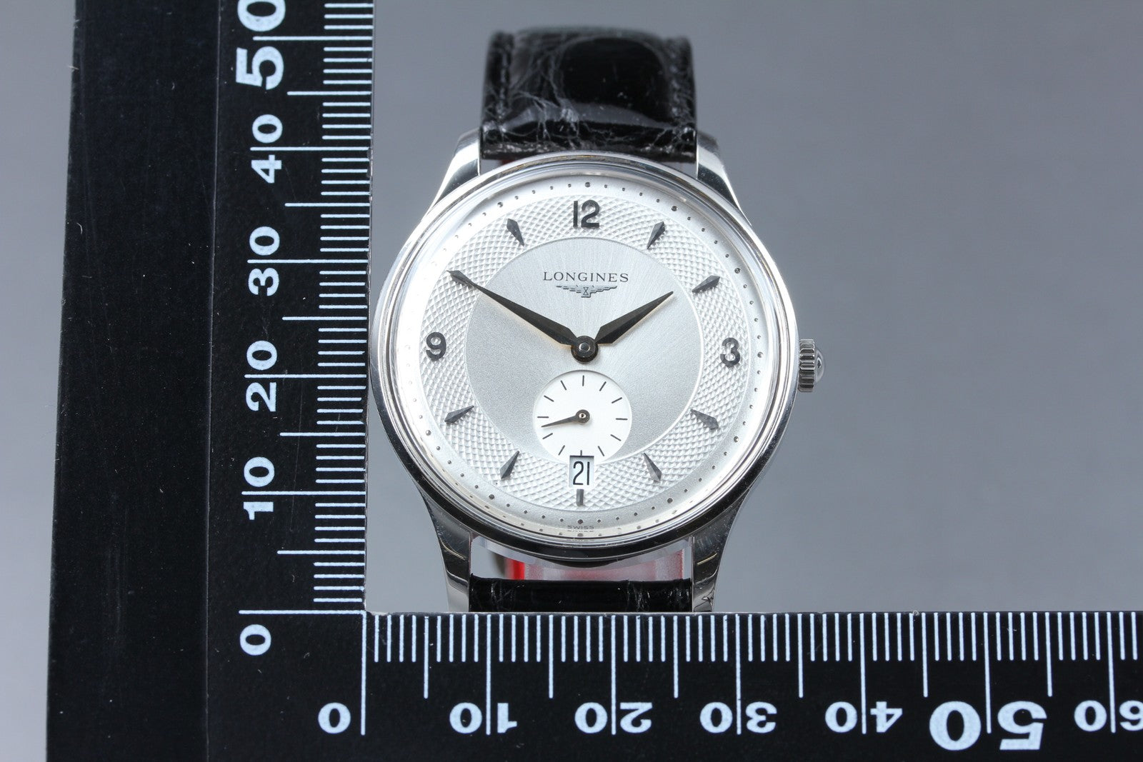 LONGINES  Longines Grand L4.685.4 Silver Automat Men's Watch 35mm From JAPAN