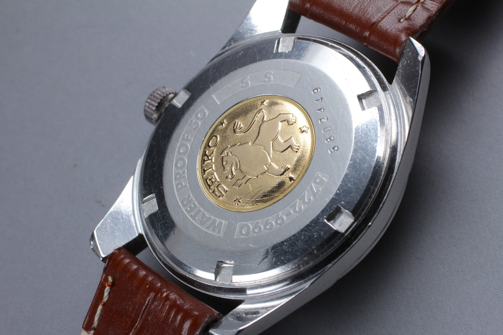 Overhauled Vintage Grand Seiko 2nd Model 5722-9990 Manual Silver Men's Watch JP