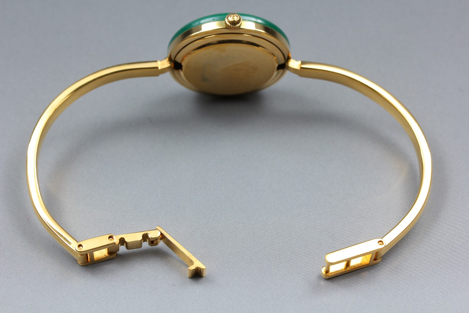 GUCCI Change Bezel Bangle 11/12.2 12Color Quartz Women's Watch 25mm JAPAN Box
