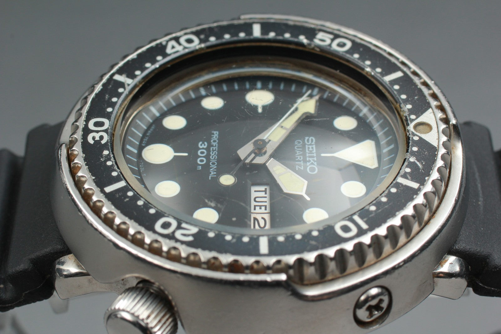 Exc+4* SEIKO Seiko Professional 300m Diver 7549-7010 Quartz Men’s Watch 47mm JP