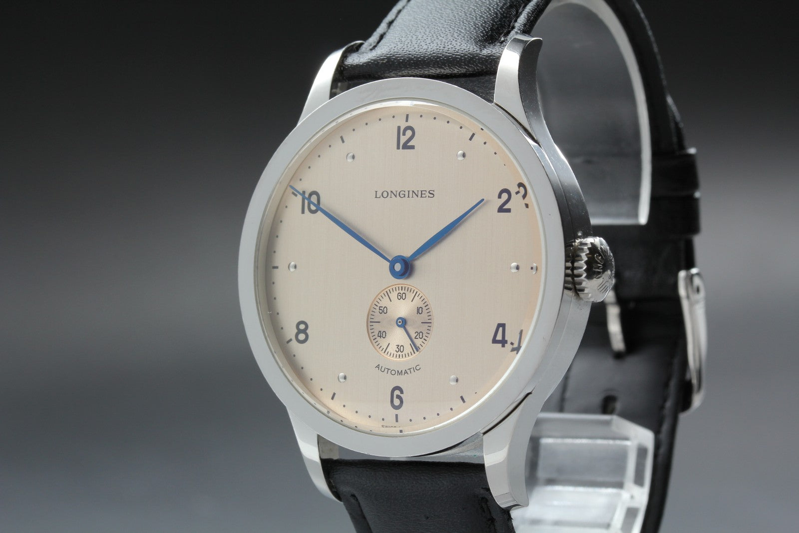 LONGINES Heritage Collection L2.813.4 Automat Gold Men's Watch 40mm JAPAN Box