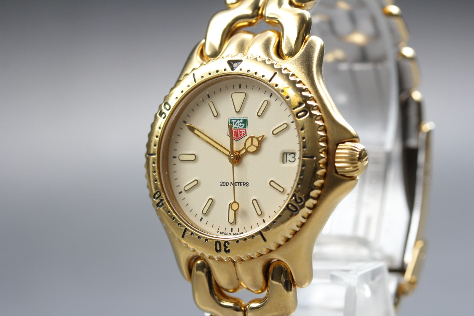 Vintage TAG Heuer Professional 200 SEL S94.713M Quartz Date Men's Watch 33mm JP