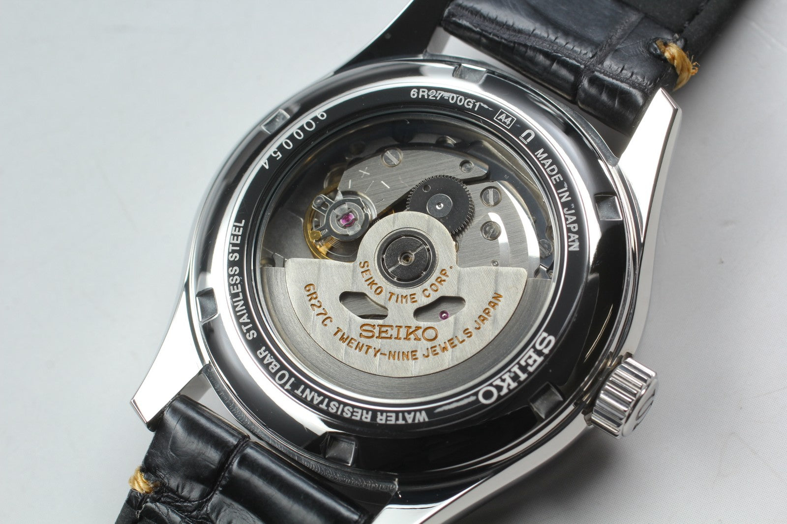 [N MINT Box] SEIKO Presage 6R27-00G1 SARW013 Black Dial Men's AT Watch JAPAN