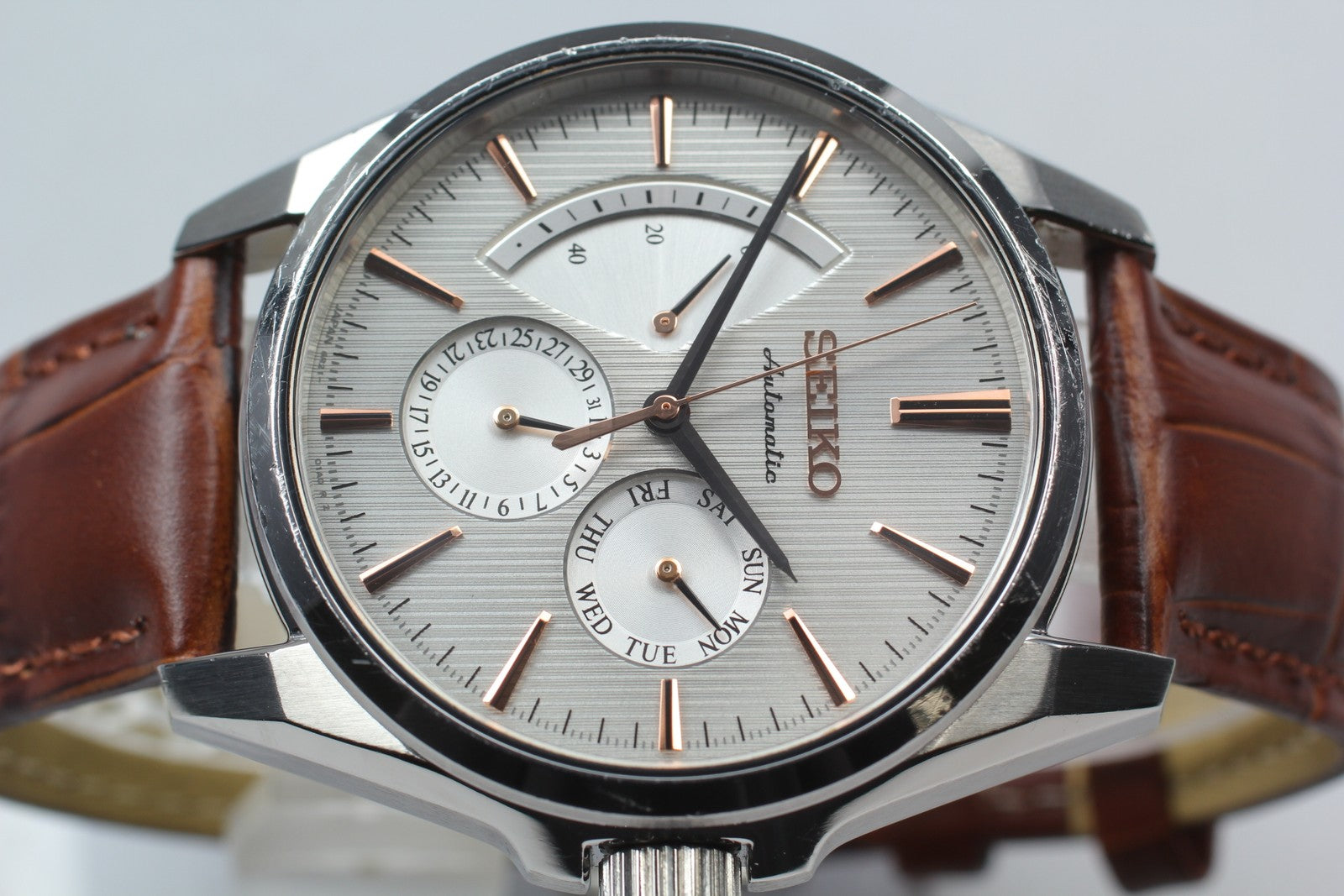 [Exc+5 Box] SEIKO Presage SARW033 6R21-01C0 Power Reserve AT Men's Watch JAPAN