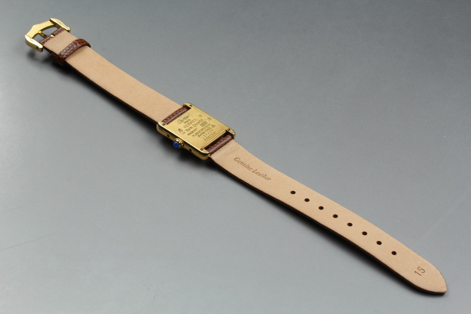 Vintage[Exc+5 Box] Cartier Must de Cartier Tank 5057001 SM 20mm Women's Qz Watch