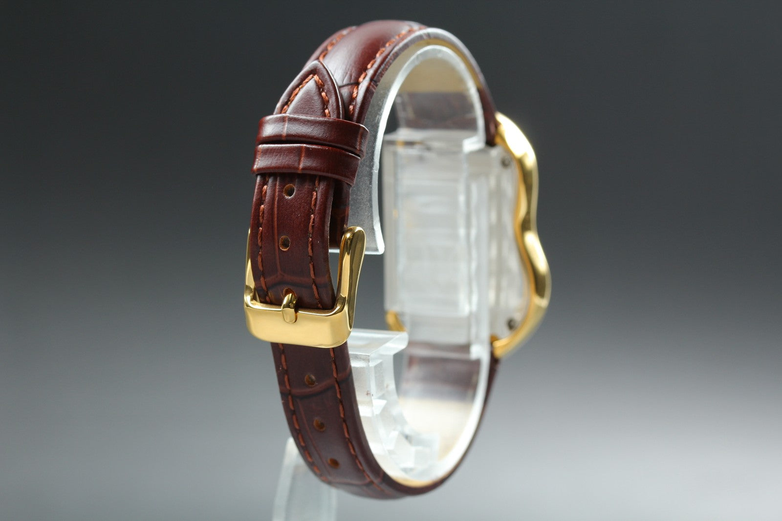Salvador Dali softwatch 022146 Gold Brown 26mm Unisex Quartz Watch JAPAN [Box]