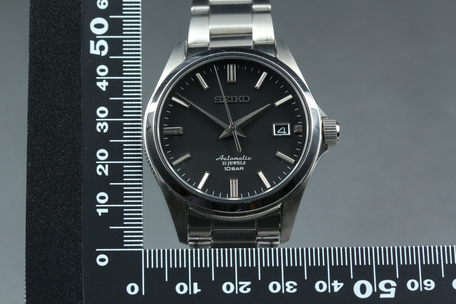 SEIKO Mechanical 4R35-03X0 SZSB012 Automatic Black Men's Watch 39mm JAPAN Box