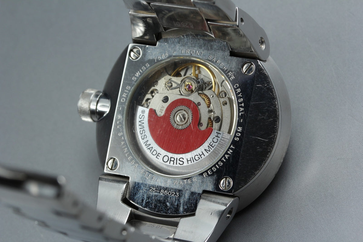 ORIS Williams F1 Team Pointer Date 7585 Automatic Men's Watch 42mm JAPAN Box