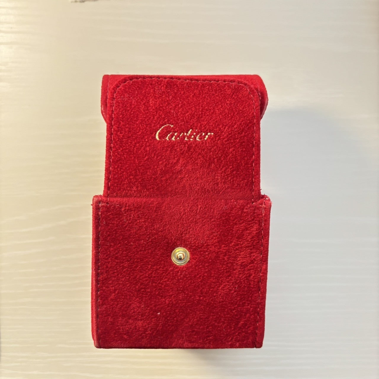 Vintage [Exc+5] Cartier Must Vendome 590003 Gold Vermeil Unisex Quartz Watch